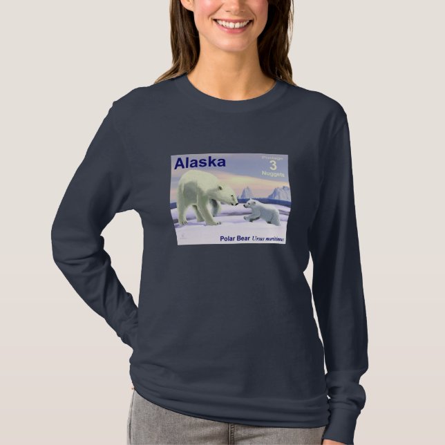 Polar Bear - Mamma Nose Best Tee (Framsida)