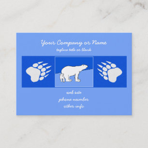 Polar Bear Mamma och Unge Painting - Wildlife Art