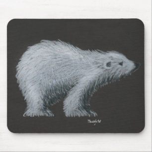 Polar Bear Mousepad - Anpassad Musmatta