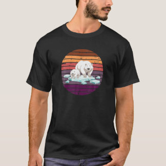 Polar Bear, North Pole Polar Bear, Environmental P T Shirt
