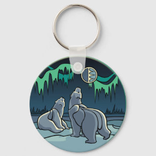 Polar Bear Nyckelring Bear Polar Bear Keychain (Öv