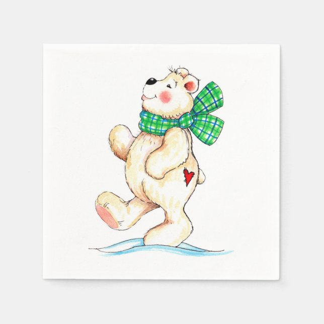 Polar Bear Pappersservett (Framsidan)