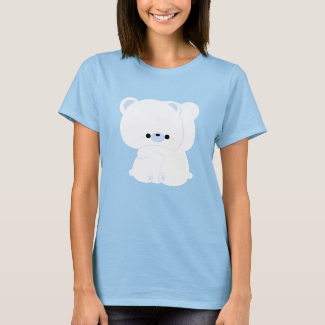 Polar Bear par T Shirt (Framsida)