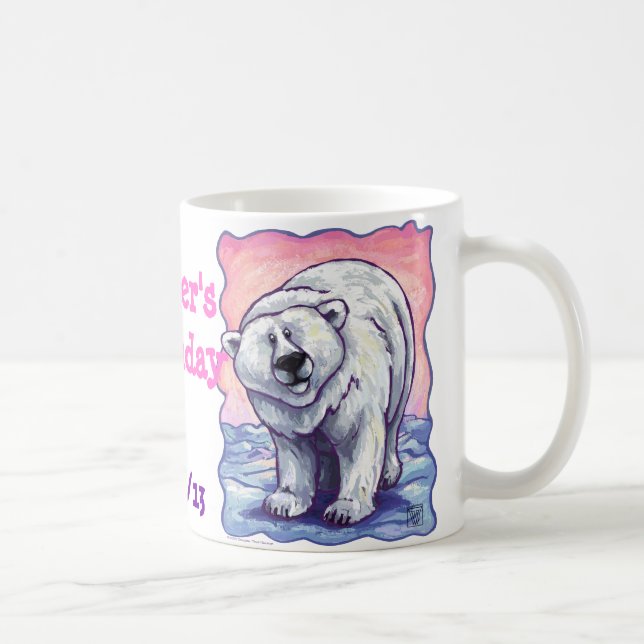 Polar Bear Party Center Kaffemugg (Höger)