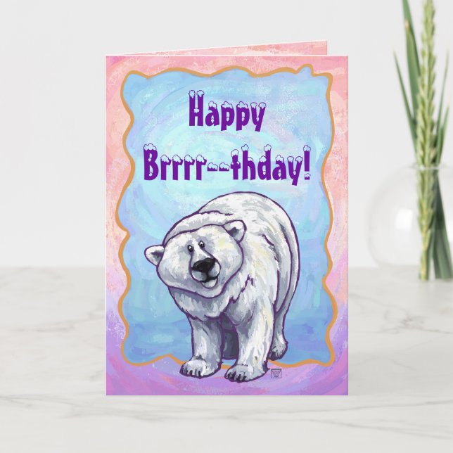 Polar Bear Party Center Kort (Framsida)