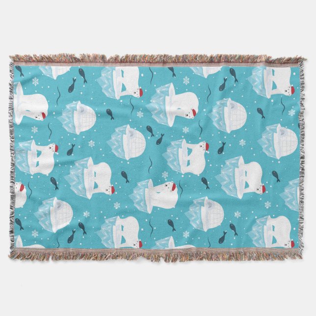 Polar Bear Party Filt (Framsidan)