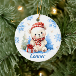 Polar Bear Personlig Träd Ornament