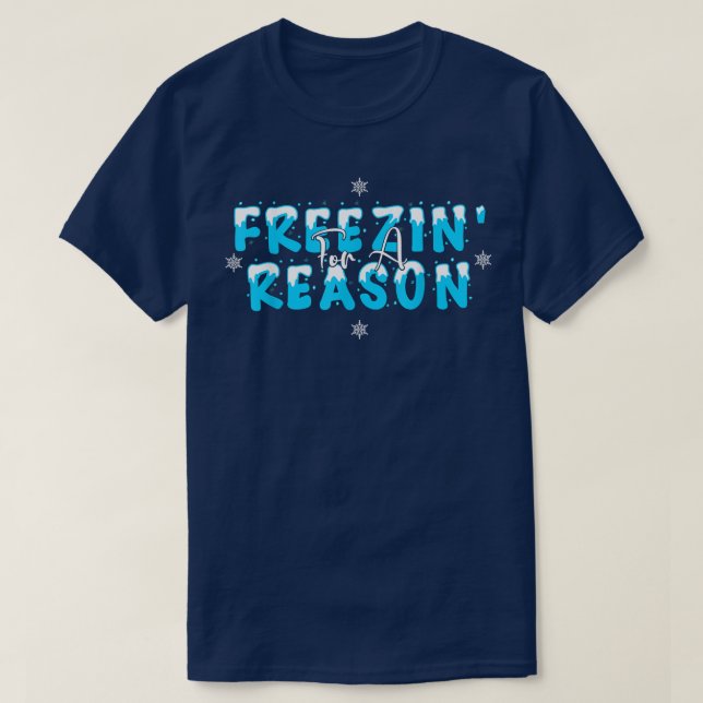 Polar Bear Plunge 2022 Costume Ice Swimming Freezi T Shirt (Design framsida)