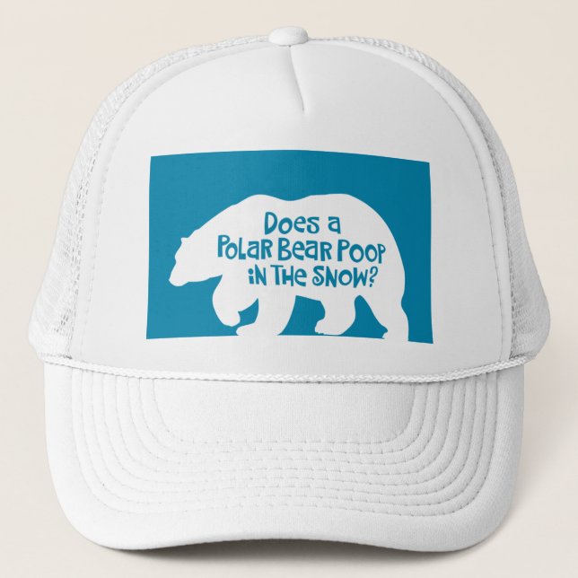 Polar Bear Poop Truckerkeps (Framsida)