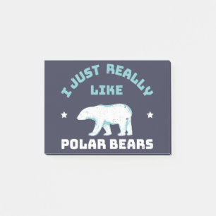 Polar Bear Post-it Block