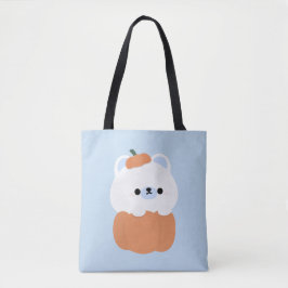 Polar Bear Pumpkin Tygkasse