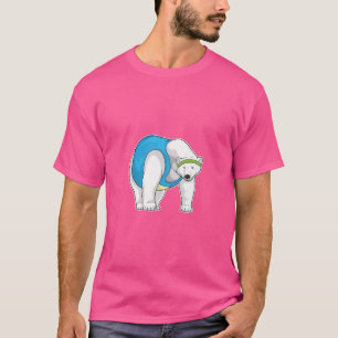 Polar Bear Running Fitness T Shirt