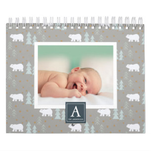 Polar Bear Säsong - bakgrundsfotokalender för Kalender