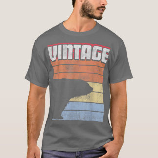 Polar Bear Shirt Retro Stil Vintage Manar Kvinnor T