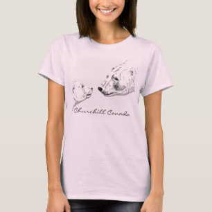 Polar Bear Shirt Women's Organic Churchill Shirt T-shirt