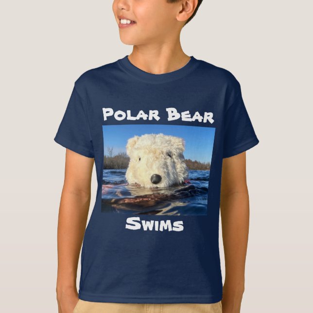 Polar Bear-Simmor T Shirt (Framsida)