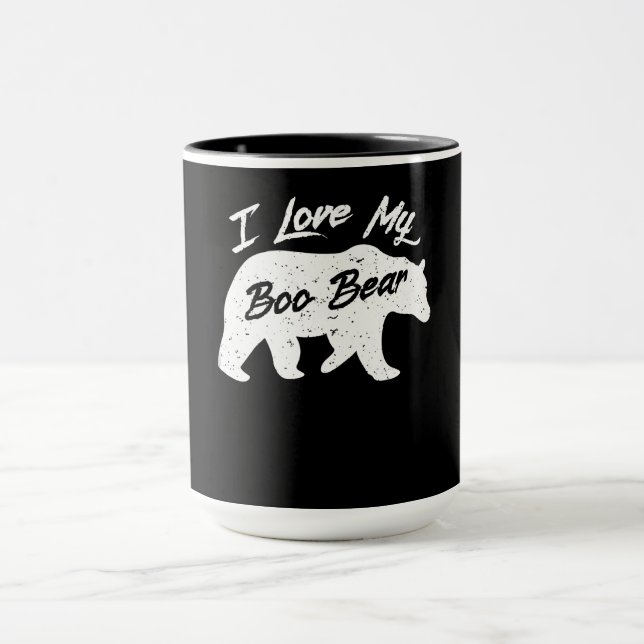Polar Bear Spirit Bear Halloween Animal Lover Mugg (Center)