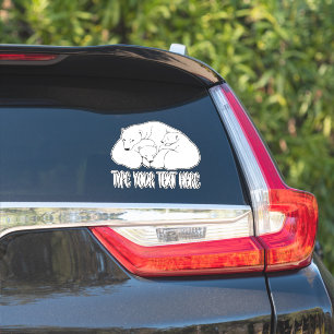 Polar Bear Stickers Anpassningsbar Bear Unge Decel Klistermärken