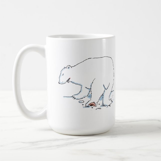 Polar Bear, stort mugg (Vänster)