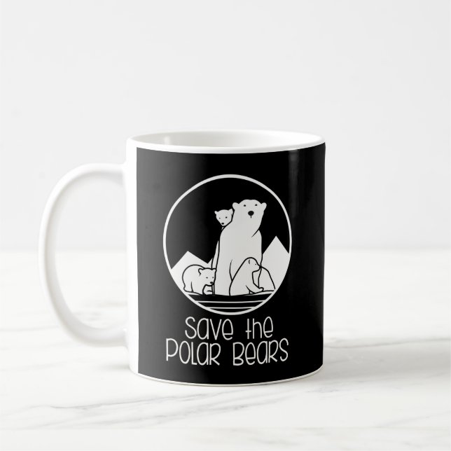 Polar Bear Support Mugg (Vänster)