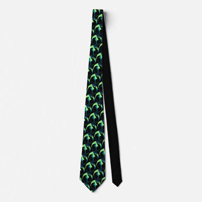 Polar Bear Ties Wildlife Art Tie Bear Necktie Slips (Framsida)