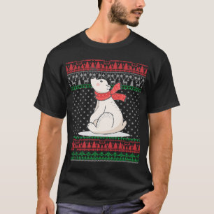 Polar Bear Ugly jul Sweater Family Matching T Shirt