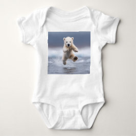 Polar Bear Unge Baby Bodykostym T Shirt