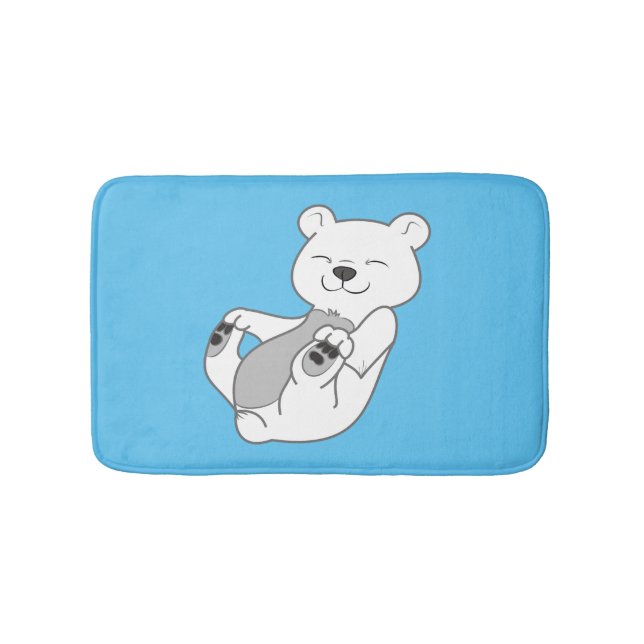 Polar Bear Unge Badrumsmatta (Framsidan)