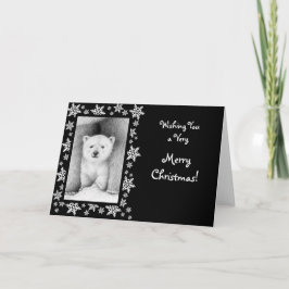 Polar Bear Unge julkort Helgkort