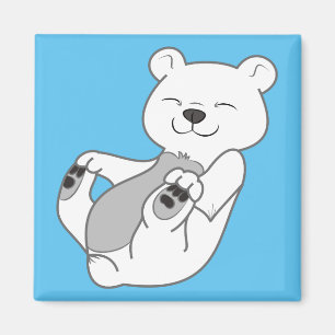 Polar Bear Unge Magnet