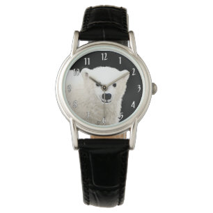 Polar Bear Unge Painting - Oiginal Wildlife Art Armbandsur
