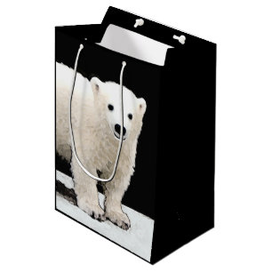 Polar Bear Unge Painting - Original Wildlife Art