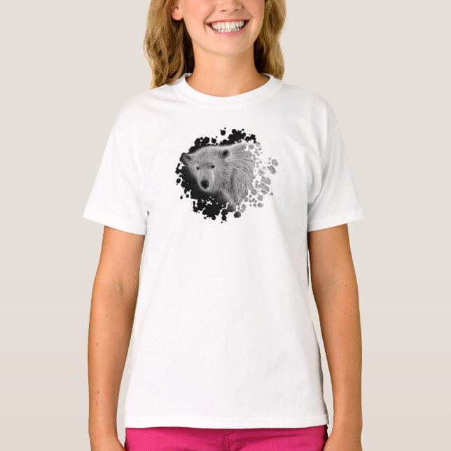 Polar Bear Unge T Shirt (Framsida)