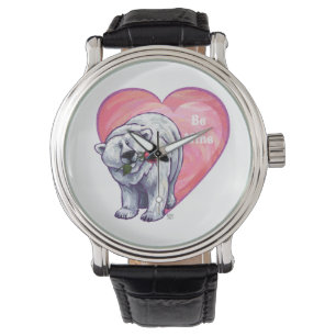 Polar Bear Valentindagen Armbandsur