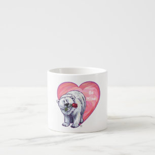Polar Bear Valentindagen Espressomugg