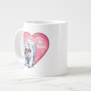 Polar Bear Valentindagen Jumbo Mugg