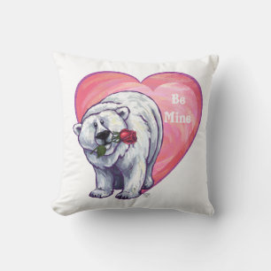 Polar Bear Valentindagen Kudde