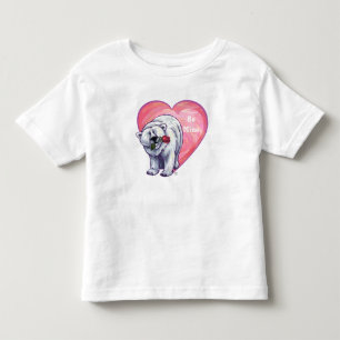 Polar Bear Valentindagen T Shirt
