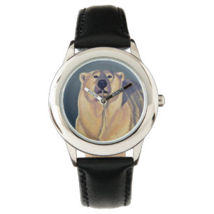 Polar Bear Watch Barn Wildlife Bear Wrist Watch Armbandsur