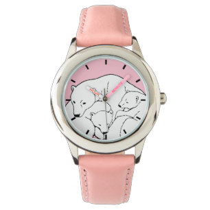 Polar Bear Watch Barn Wildlife Bear Wrist Watch Armbandsur
