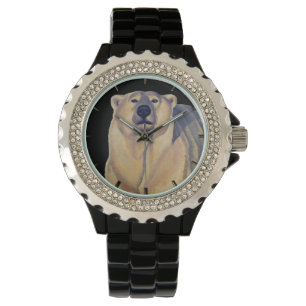 Polar Bear Watch Barn Wildlife Bear Wrist Watch Armbandsur