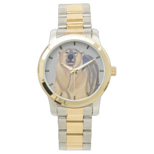 Polar Bear Watch Wildlife Art Bear Wrist Watch Armbandsur
