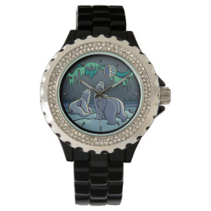 Polar Bear Watch Wildlife Art Bear Wrist Watch Armbandsur