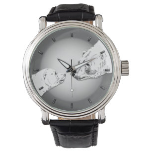 Polar Bear Watch Wildlife Art Bear Wrist Watch Armbandsur