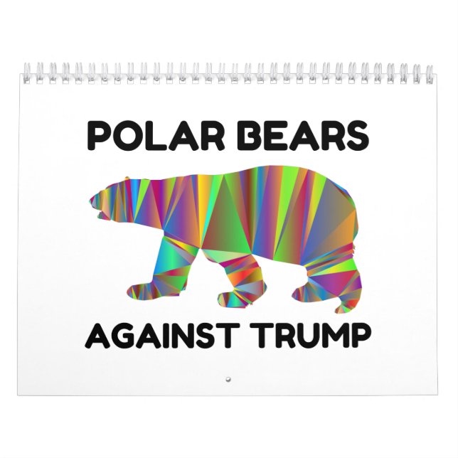 Polar Bears Against Trump Kalender (Omslag)
