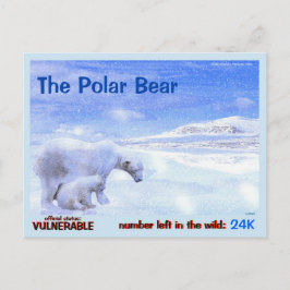 Polar Bears är utrotningshotade. Läs detta snabbt: Vykort