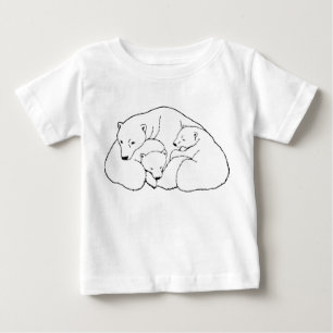 Polar Bears Baby Shirt Polar Bear Unge Tee