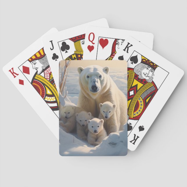 Polar Bears Casinokort (Baksidan)