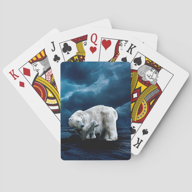 Polar Bears Casinokort (Baksidan)