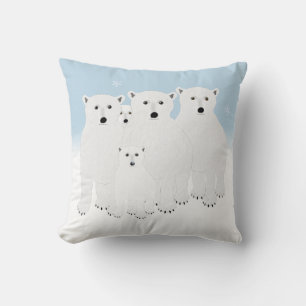 Polar Bears Dekorativ kudde